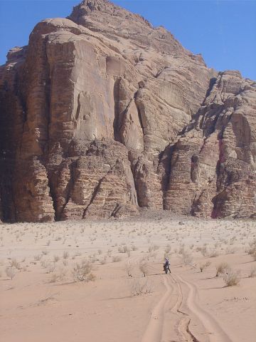 WADI RAM - ESCORTED BY MARTIN'S UNIMOG